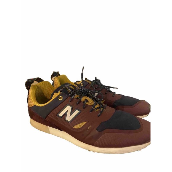 New Balance Mens Trailbuster Re-Engineered Hike Maroon Blue/Yellow Sz 13 TBTFHBN - Picture 3 of 9